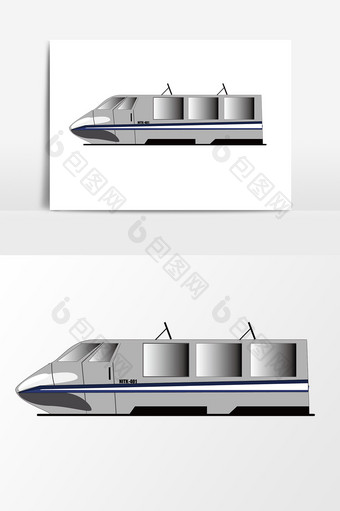 动车元素长途汽车元素图片
