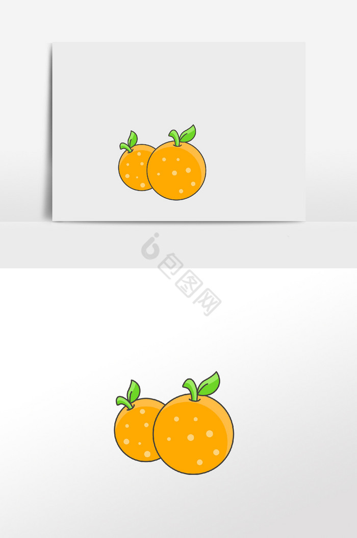 水果橘子图片