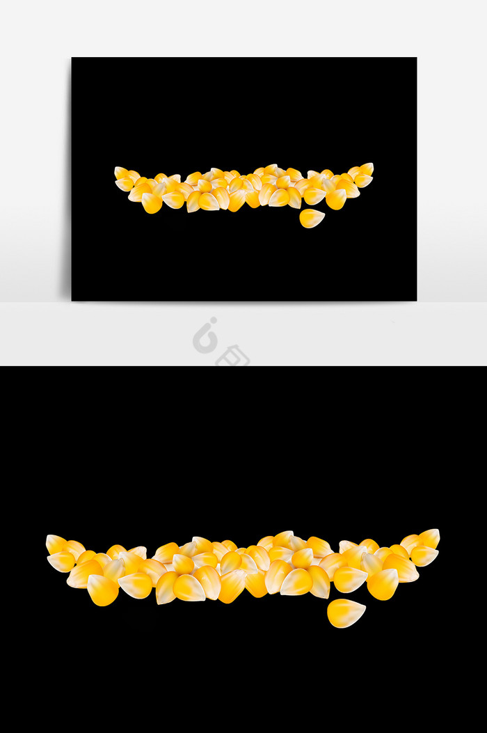 玉米颗粒图片