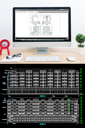 cad3号住宅楼施工图