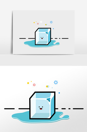 表情几何mbe冰块