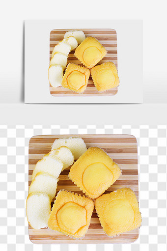 很好吃的奶黄包设计素材图片