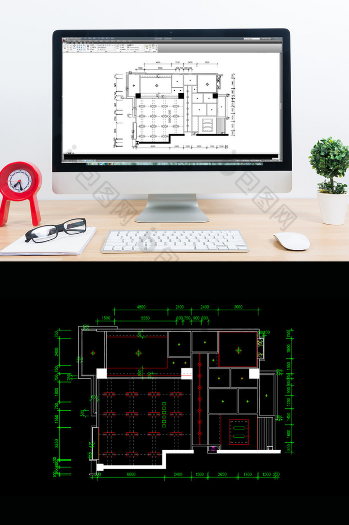 室内设计图房屋平面图定制图片