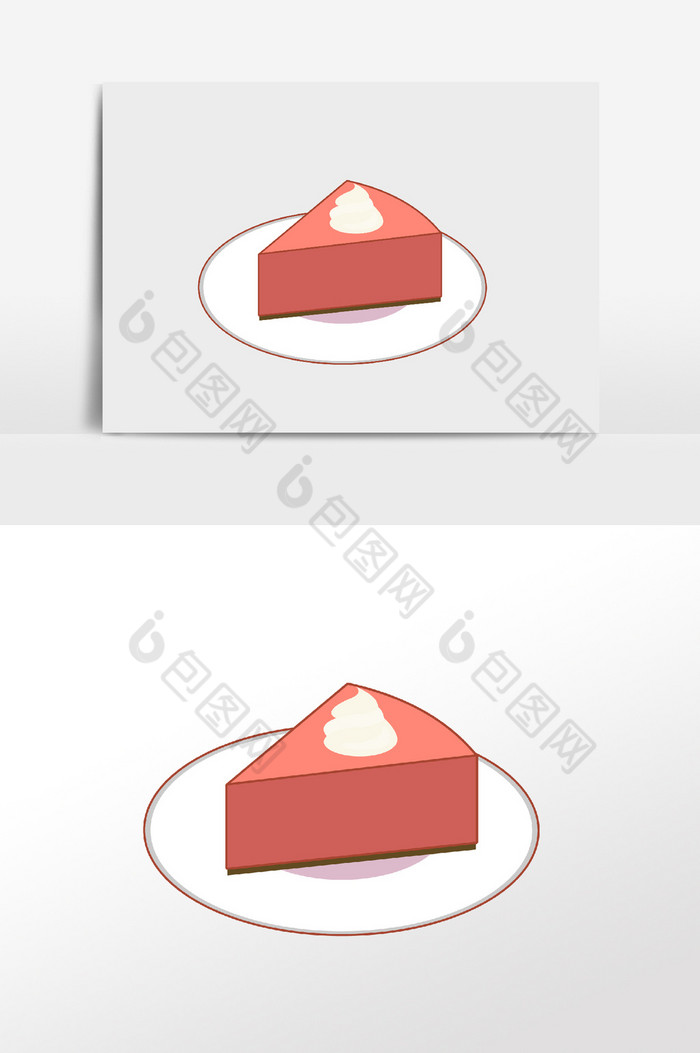 草莓起司蛋糕图片图片
