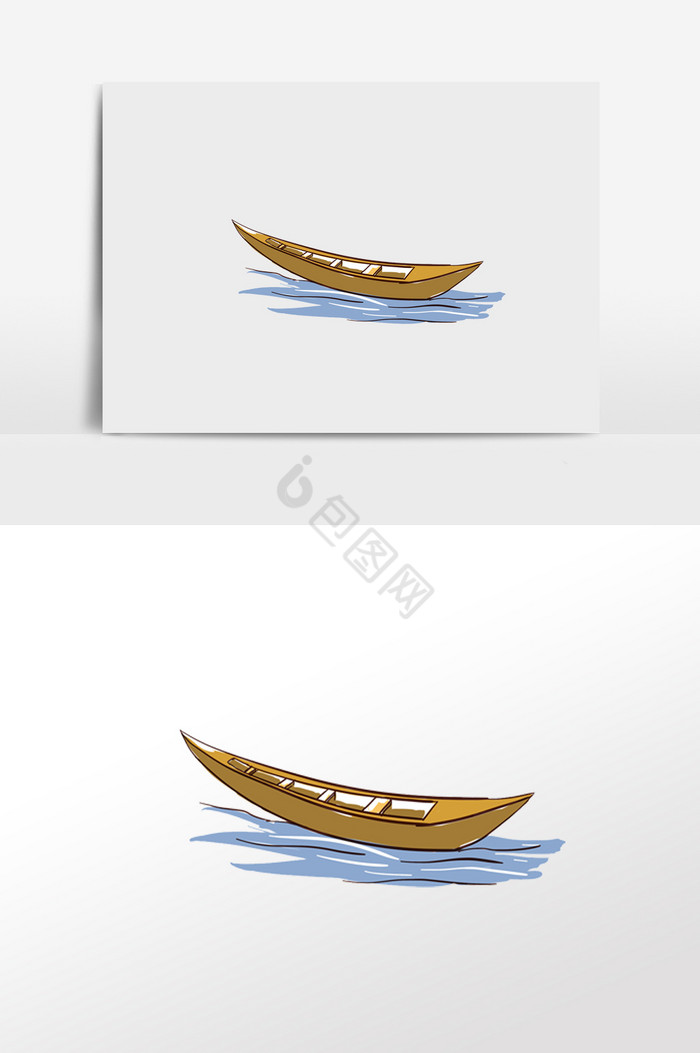 船插画图片