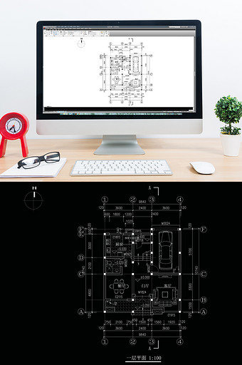 简中式自建房CAD图片