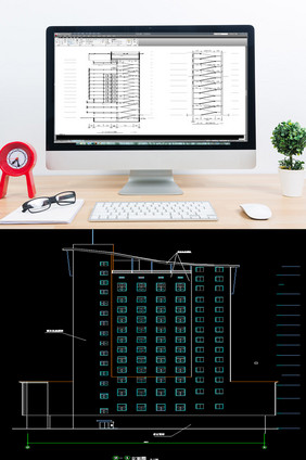高层酒店建筑施工图CAD