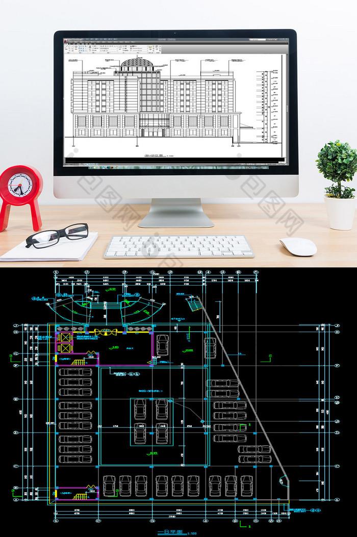 建筑设计CAD建筑施工图CAD设计图纸图片