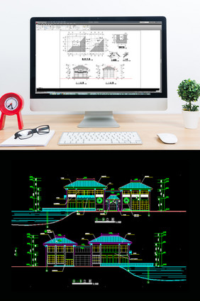 会所建筑方案设计CAD