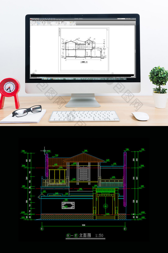 建筑设计CAD建筑施工图CAD设计图纸图片