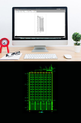 某高层的住宅施工图CAD