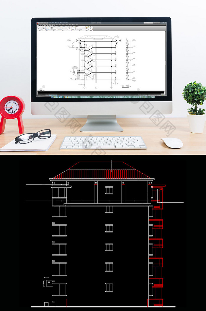 某海关住宅施工图CAD