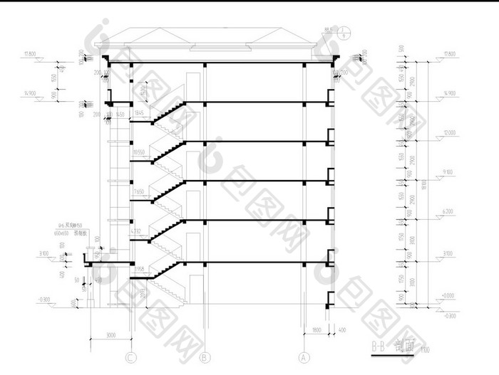 某海关住宅施工图CAD