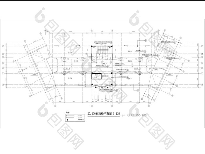 某宾馆建筑设计方案CAD