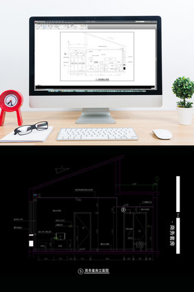 某商务套房宾馆建筑设计方案CAD