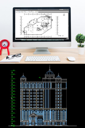 某大酒店建筑的方案设计CAD