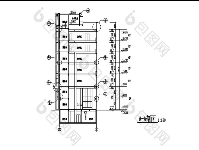 某四星酒店建筑施工图CAD