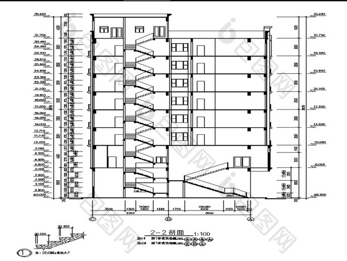 某星级酒店的建筑施工图CAD