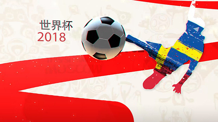 足球世界杯运动栏目包装动画片头AE模板