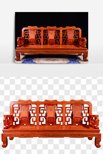 红木家具套装组合元素图片
