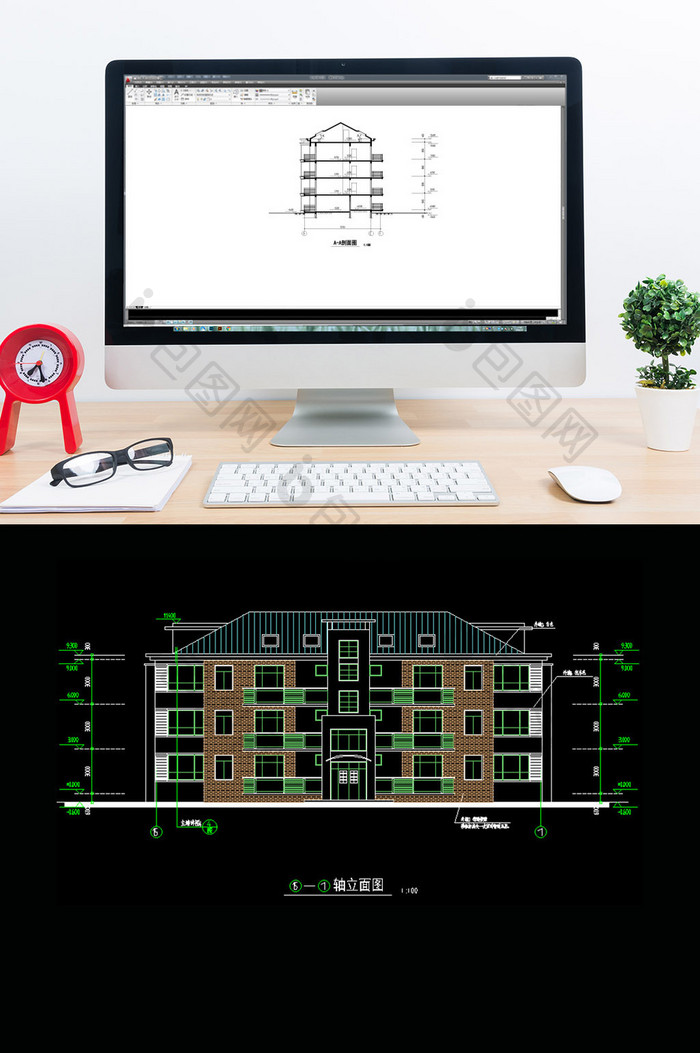 公寓建筑CAD施工图