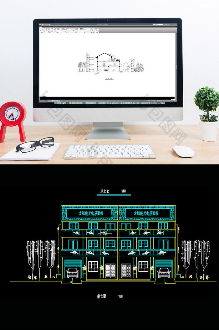 某型农村住宅CAD施工图