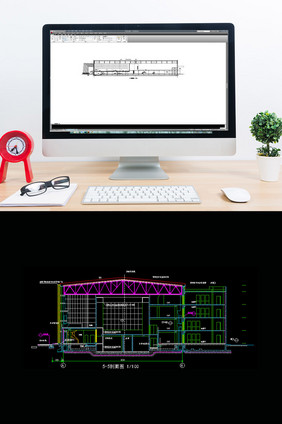 中海会所建筑CAD施工图