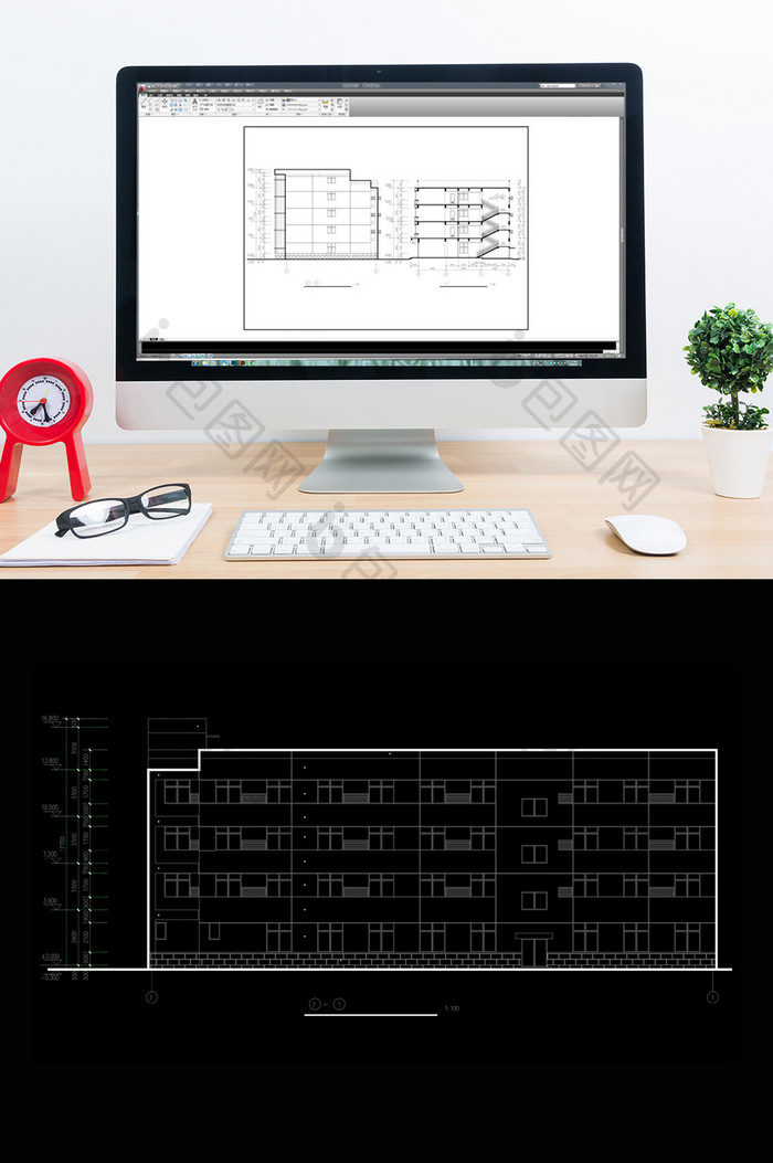 宾馆CAD建筑方案图