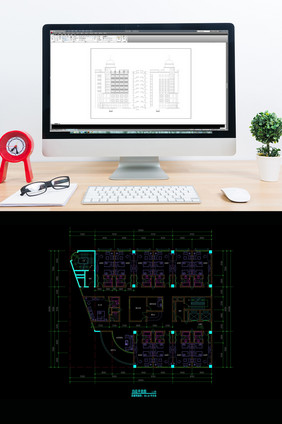 宾馆建筑设计方案施工图CAD