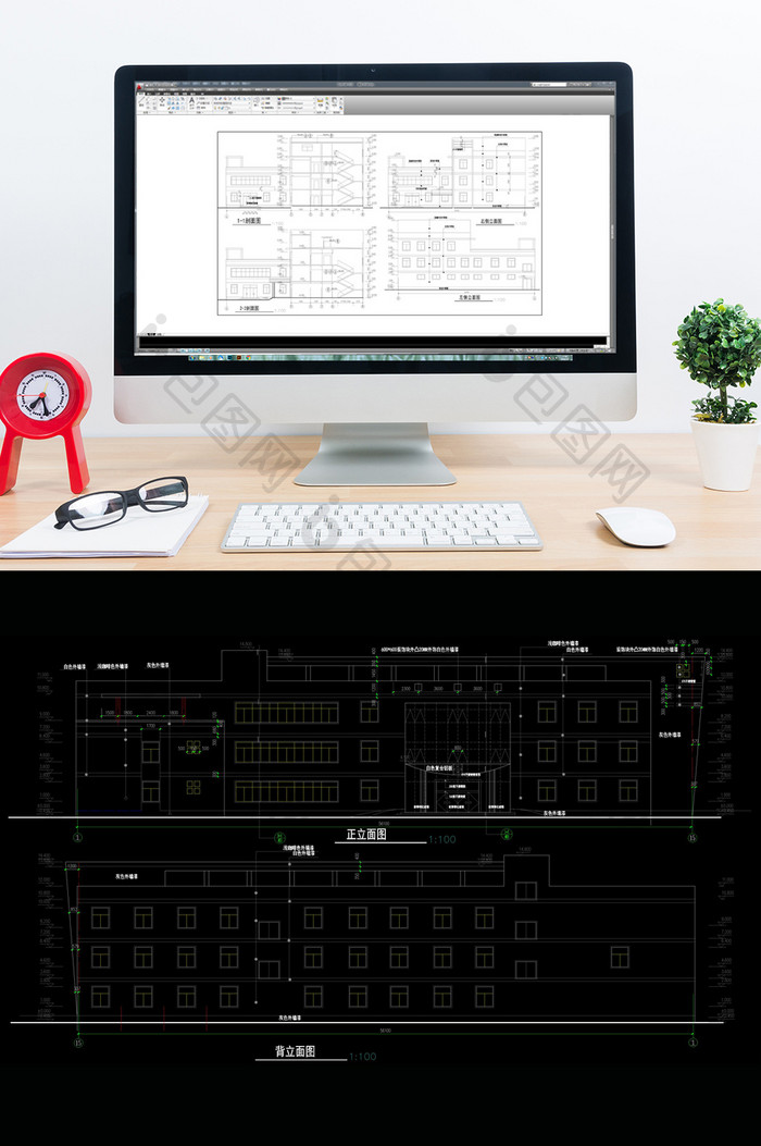 宾馆建筑全套施工图CAD