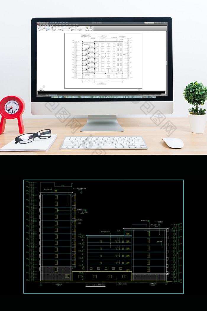 CAD宾馆全建筑施工图