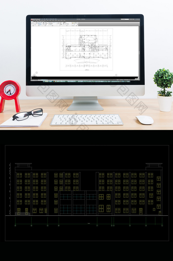 宾馆建筑的设计方案图CAD