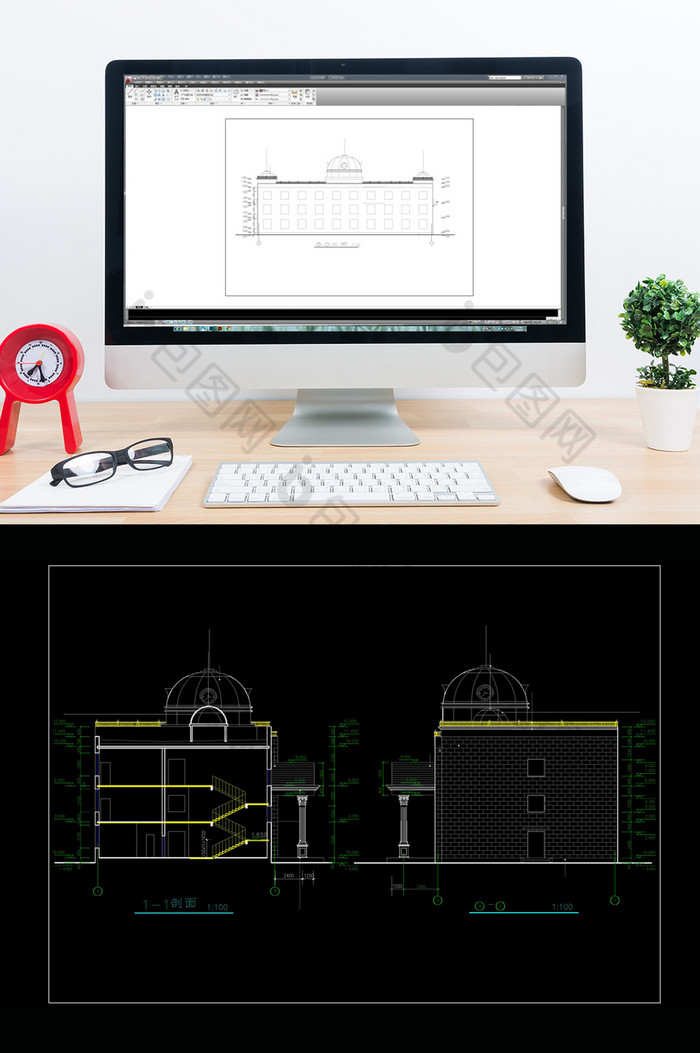 建筑设计CAD建筑施工图CAD设计图纸图片