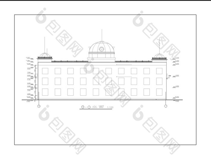 度假村某建筑CAD建筑设计方案