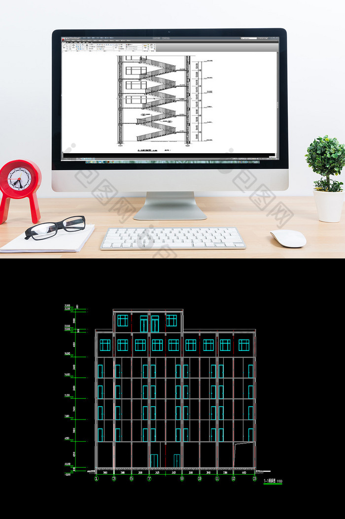 建筑设计CAD建筑施工图CAD设计图纸图片