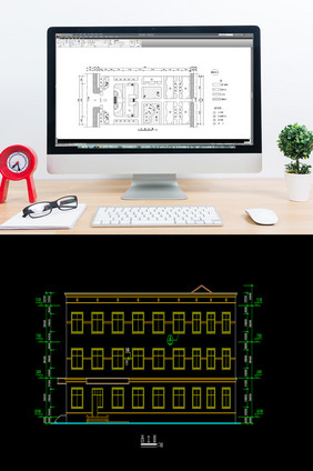 某奢华餐厅建筑施工图CAD