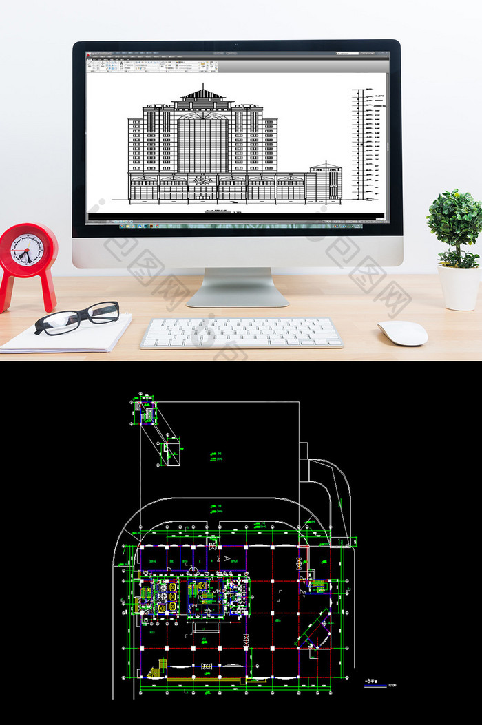 某酒店的建筑CAD施工图