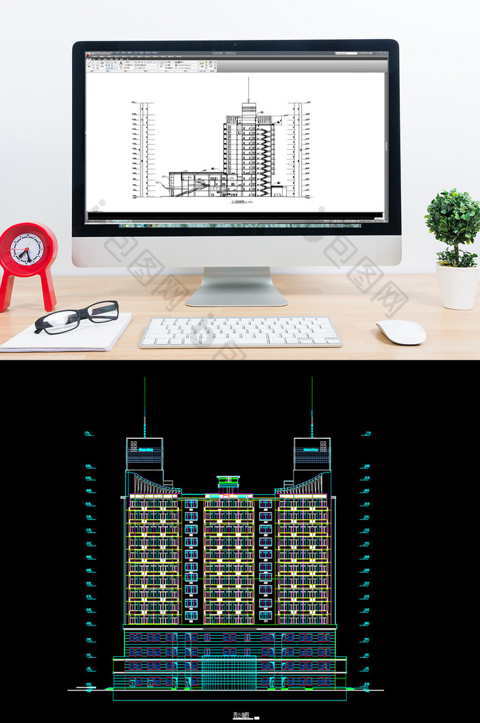 建筑设计CAD建筑施工图CAD设计图纸图片