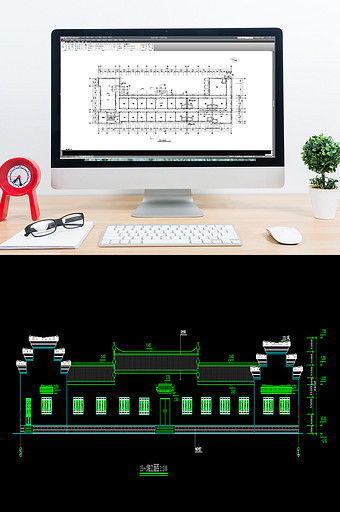 某园区餐厅扩建工程CAD施工图图片