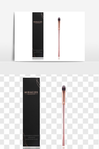 品牌化妆笔高端欧系高清免抠美妆元素图片