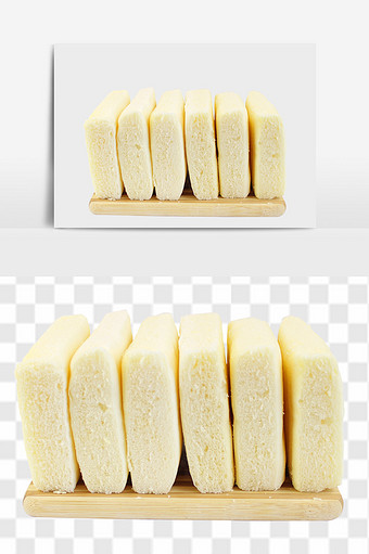 好美味的牛乳蛋糕PSD元素图片