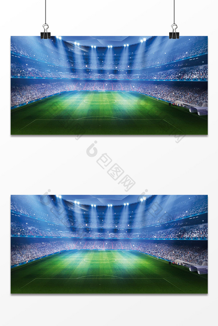 世界杯足球场设计背景图