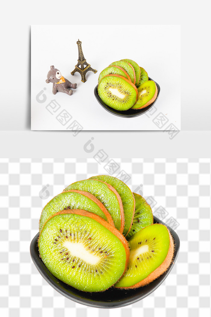 泥猴桃水果新鲜奇异果泥猴桃素材图片