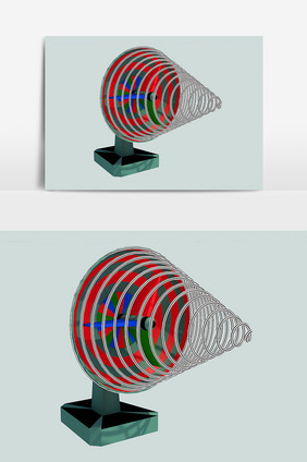 电风扇3D立体素材