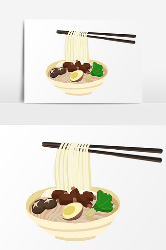 红烧排骨汤面图片 红烧排骨汤面素材 包图网