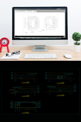 某试验办公楼扩出建筑施工图CAD