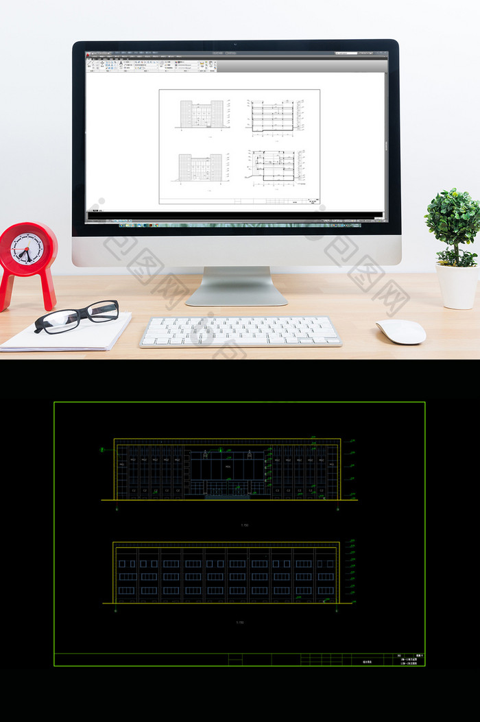 某综合用房建筑CAD施工图