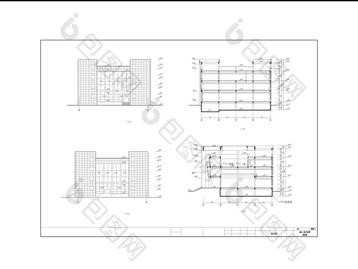 某综合用房建筑CAD施工图