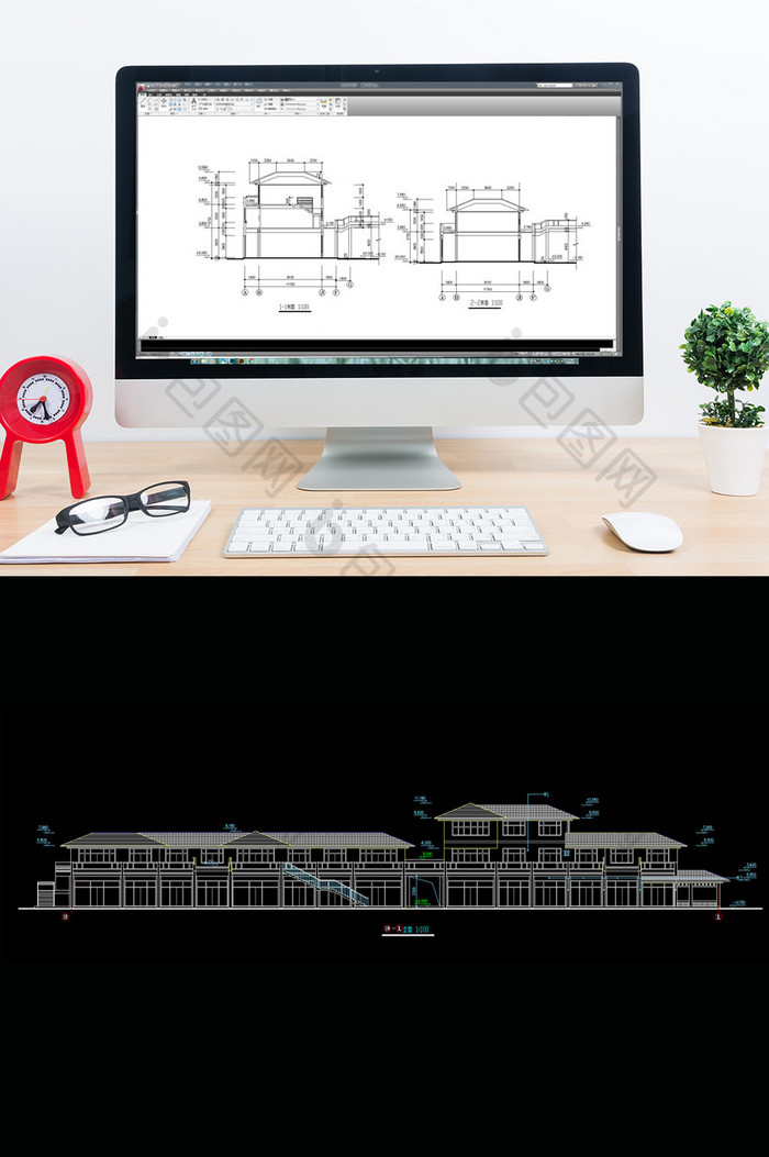 某商业街建筑施工图CAD