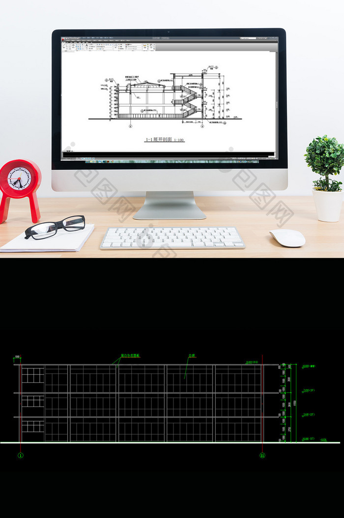 某休闲会所的建筑图CAD